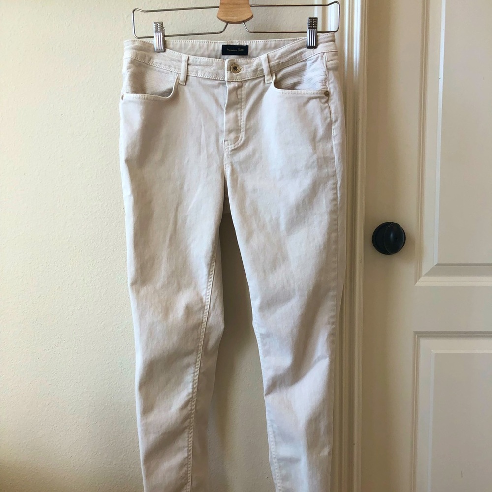 Massimo dutti creamy jeans